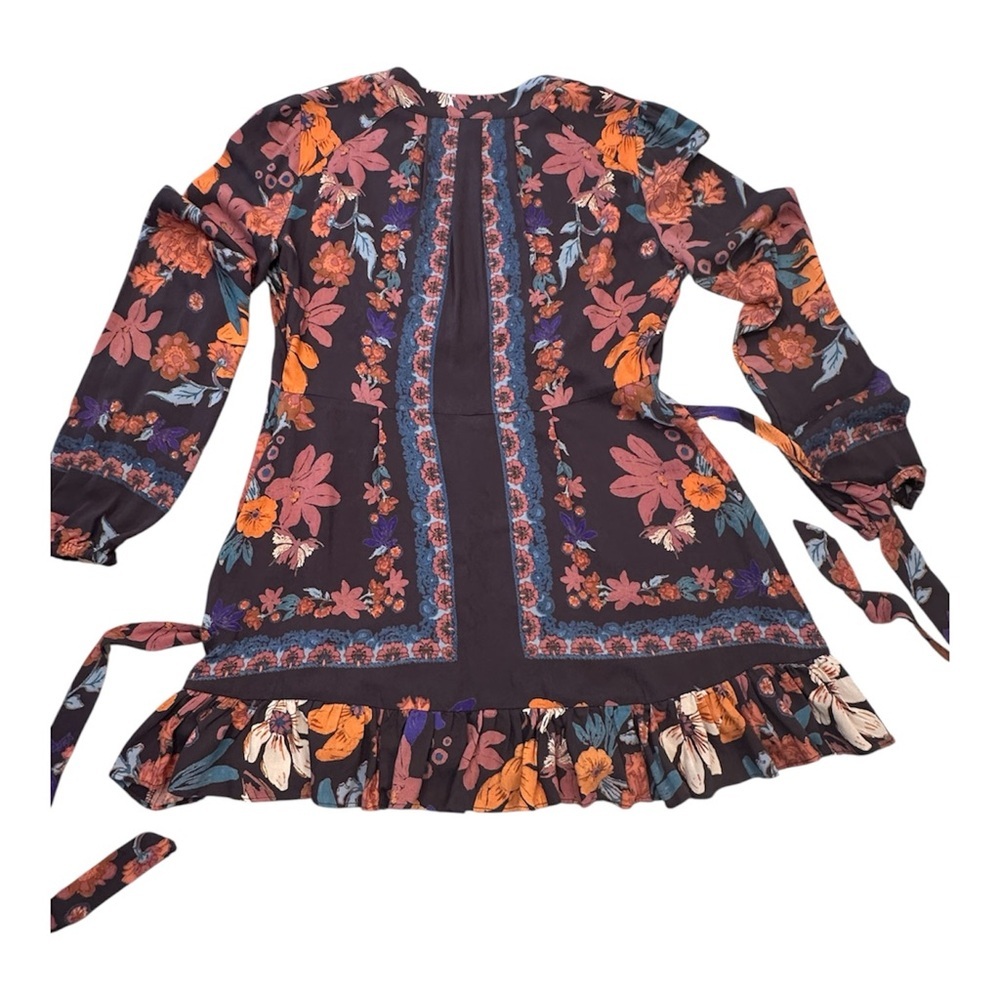Free People Multicolor Floral Long Sleeve Dress - Picture 9 of 10
